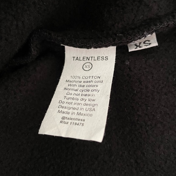 NWOT Talentless Vote Hoodie X-Small Unisex - Picture 10 of 10